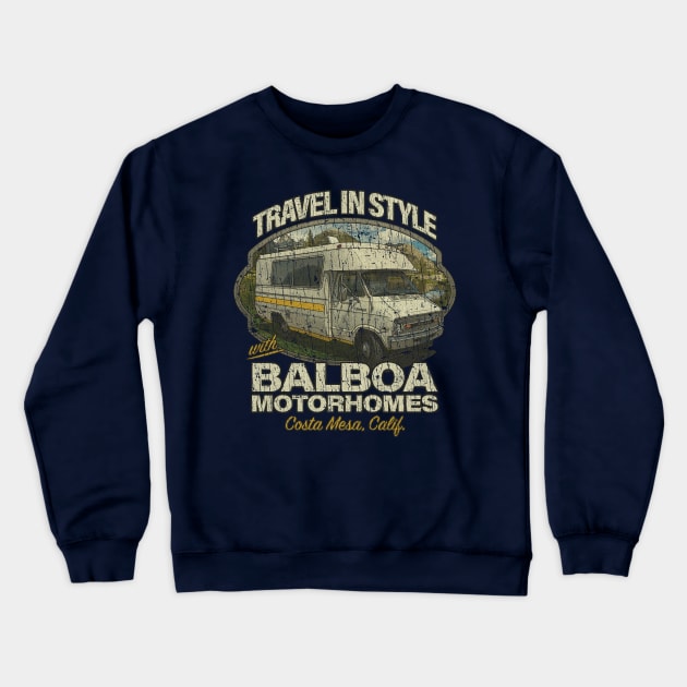 Balboa Motorhomes 1968 Crewneck Sweatshirt by JCD666